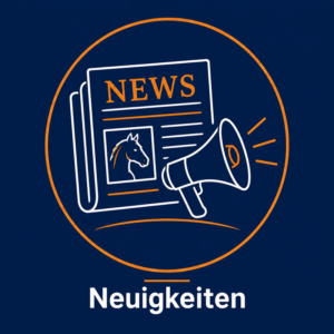 Iccon mit Pferdekopf und Megafon: Neuigkeiten