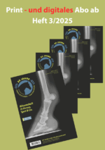 Abo (print und digital) ab Heft 3/25 "Wissensheft Arthrose, Spat & Co." (aktuelles Heft)