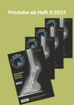 Abo print ab Heft 3/25: "Wissensheft Arthrose, Spat & Co." (aktuelles Heft)