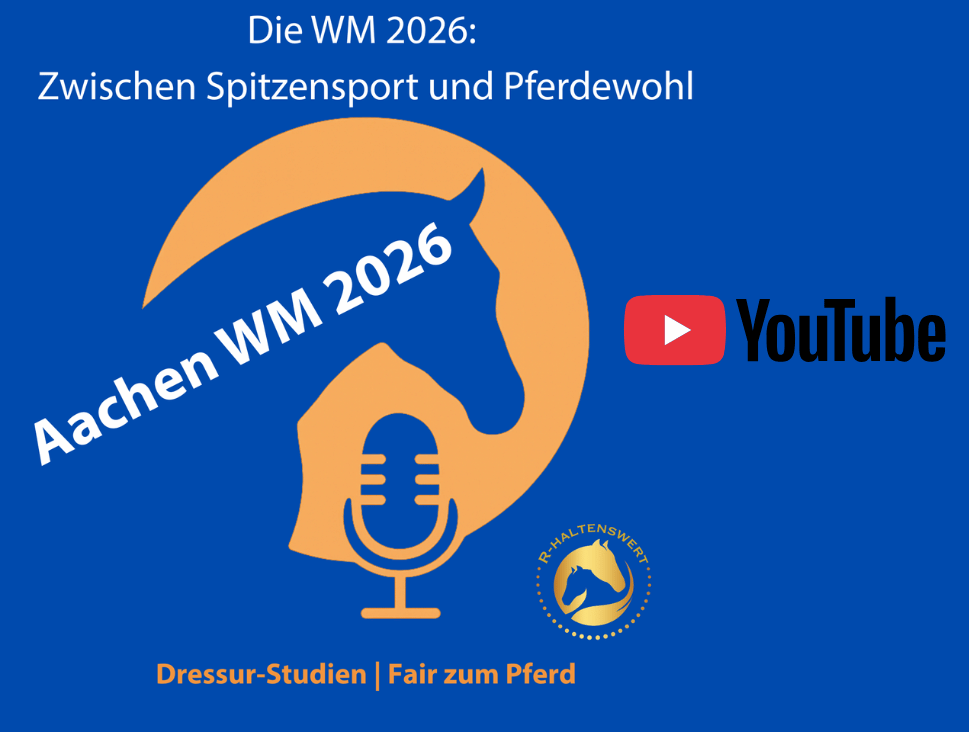 Podcasts und Videos aus Aachen rund um die WM 2026 und das Pferdewohl