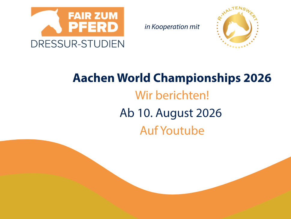 FEI World Championships 2026 in Aachen: Wir berichten in Kooperation mit R-haltenswert