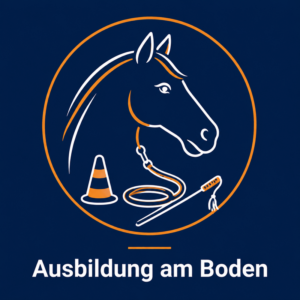Icon Pferdeekopf Ausbildung am Boden