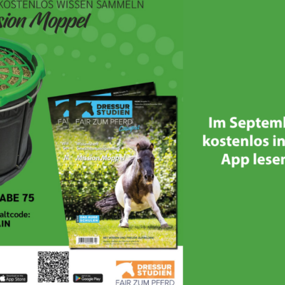 Abbildung Heftcover und Slowfeeder von Haygain.