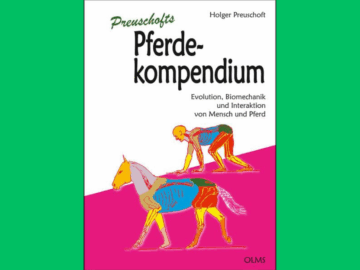 Titelbild mit einer Zeichnung eines Pferdes und eines Menschen im Vierfüßlerstand.