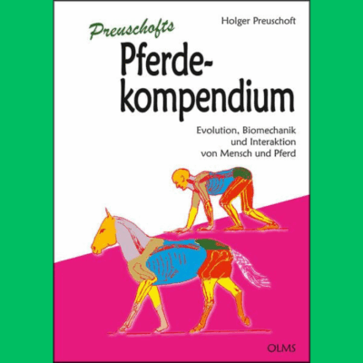 Titelbild mit einer Zeichnung eines Pferdes und eines Menschen im Vierfüßlerstand.