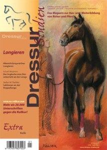 Cover des Heftes Longieren und Doppellonge