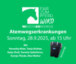 Wissenskonferenz "Atemwegserkrankungen beim Pferd",